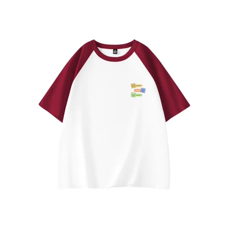 Cotton Raglan Sleeve T Shirt Women's-8