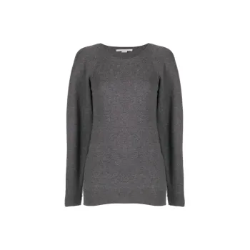Stella McCartney Crewneck Side Zip Detail Jumper