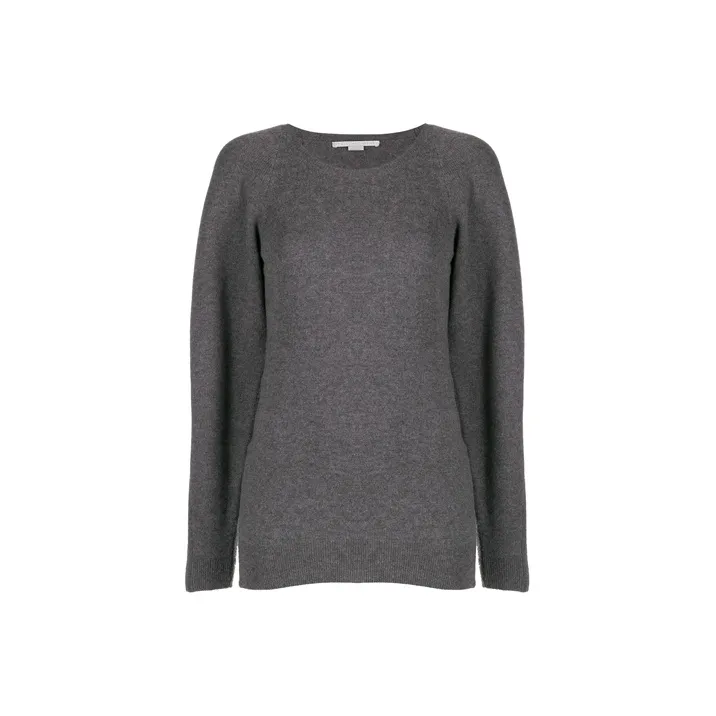 Stella McCartney Crewneck Side Zip Detail Jumper-0