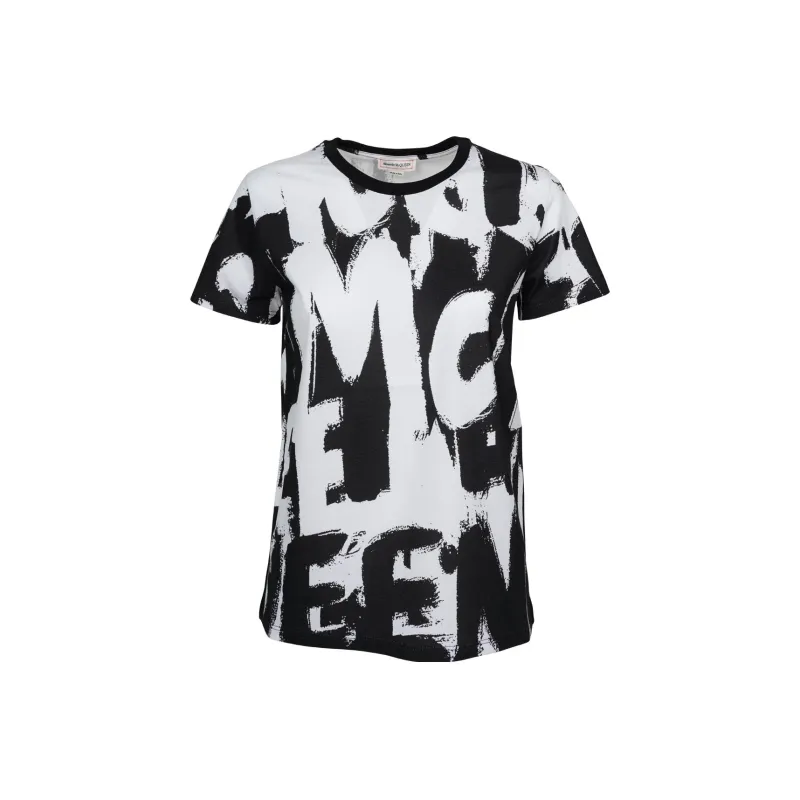 Alexander McQueen T Shirts Women's Black-0