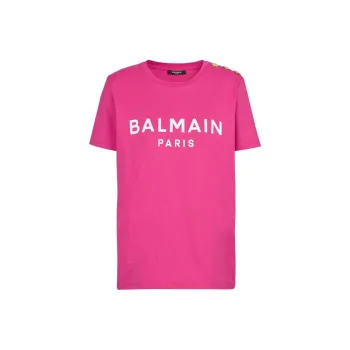 BALMAIN T-Shirts Women's Pink