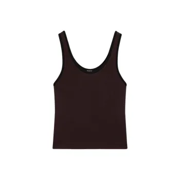 Massimo Dutti Tank Tops Women's Brown