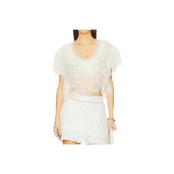 LOVESHACKFANCY T-Shirt Women's White