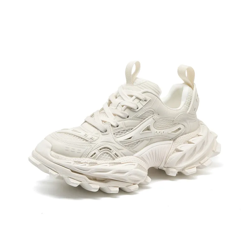 LEECAT STUDIO Slip Resistant, Abrasion Resistant, Breathable Low Top Chunky Sneakers Women's-2