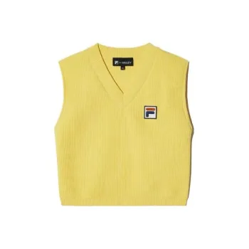 FILA Tank Tops Women's Yellow