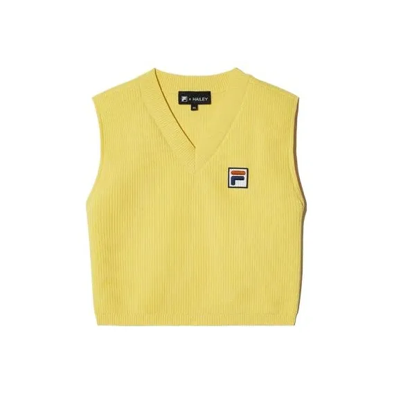 FILA Tank Tops Women's Yellow-0