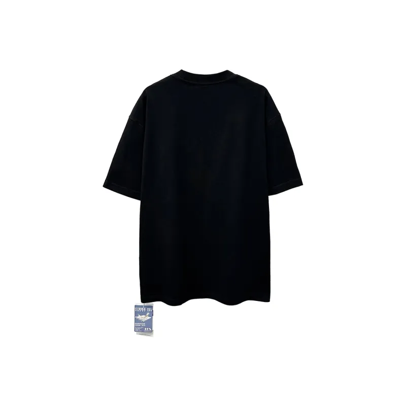 ZUOLANGGENU Regular T Shirt Women's T35105 Black-1
