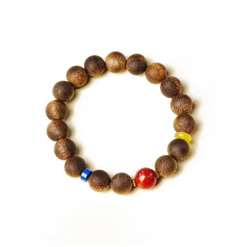 RIXIANGWAN Fragrance Agarwood Bracelets Unisex