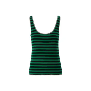 III VIVINIKO Tank Top Women's Print Green