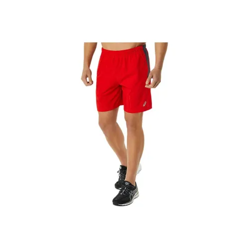 Asics PR LYTE Casual Shorts Men's Fire Red Print / Gray Carrier