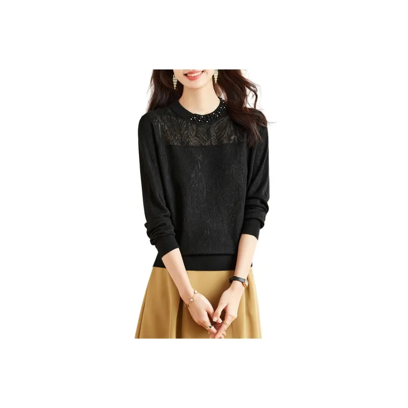 Korean style Sweaters Women's-4