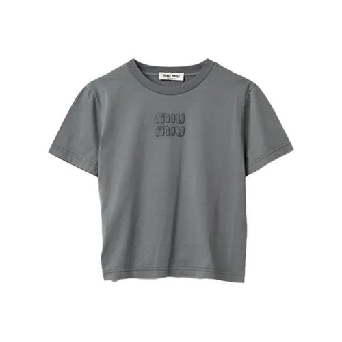 MIU midi miu SS24 Regular T Shirt Women's