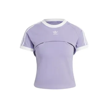 Adidas Originals Crop Tops Women's Light Purple