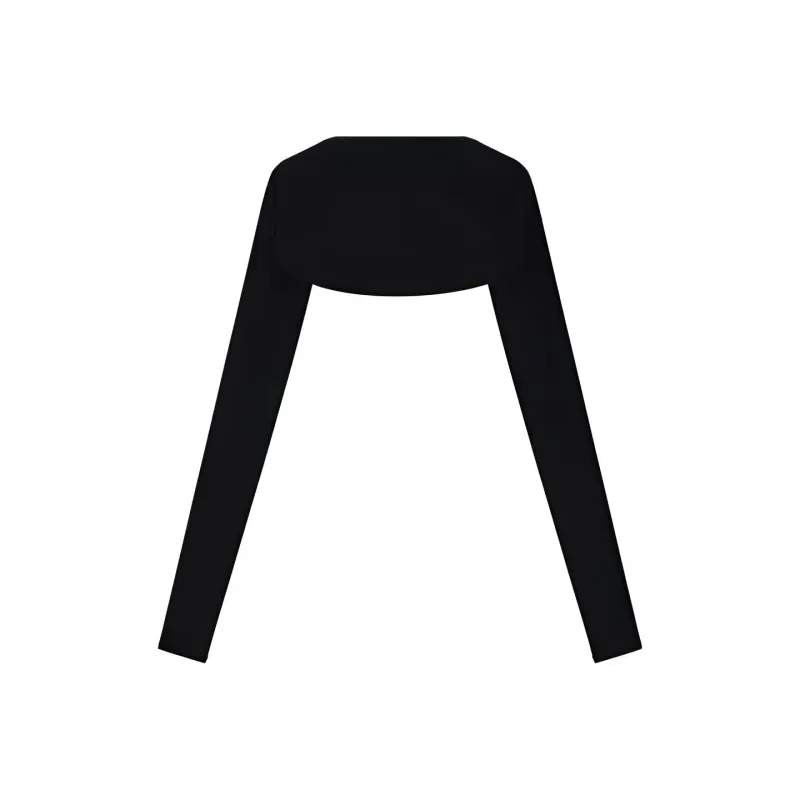 WE11DONE Crop Tops Women's Black-0