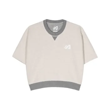 AUTRY Jersey Cropped Sweatshirt