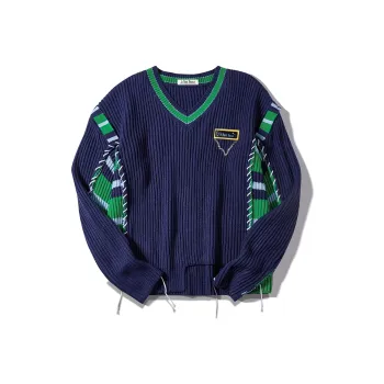 EPTISON WOMAN The Little Prince Loose Fit Sweater Women's Navy Blue