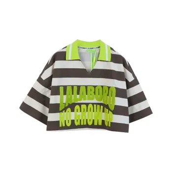 LALABOBO Crop Tops Women's Coffee
