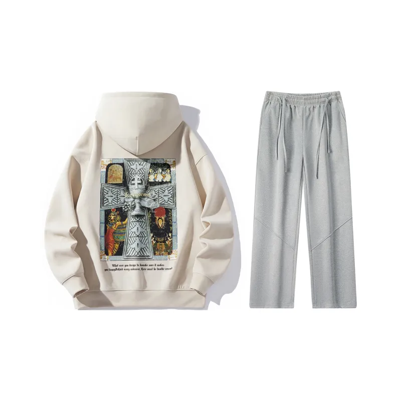 IVEIII Sweatshirt Sets Unisex-22