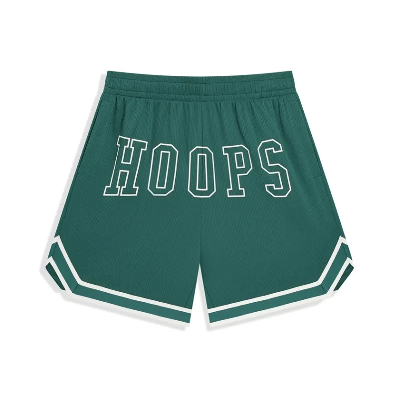 XTEP Basketball Collection Sports Shorts Men's Dark Moss-0