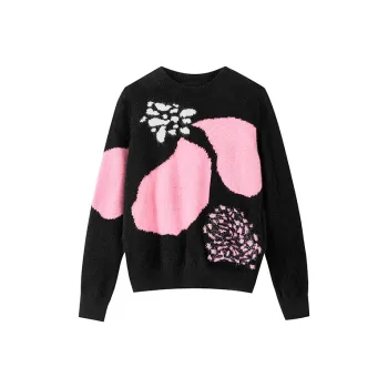 Yu Qianwen Sweater Women's Black