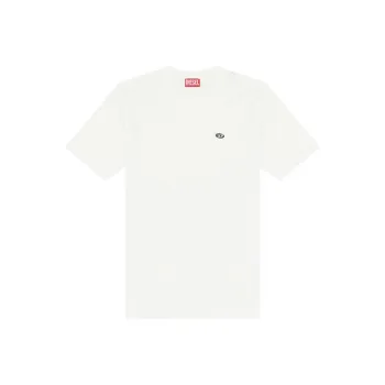 DIESEL Logo Embroidered Crewneck T-Shirt