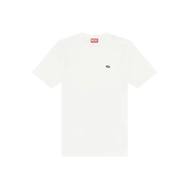 DIESEL Logo Embroidered Crewneck T-Shirt-0