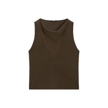 Massimo Dutti Tank Top Women's Dark Green