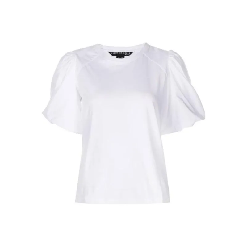 VERONICA BEARD Morrison Cotton T-shirt-0