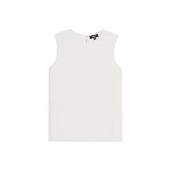 THEORY SS23 Cloud Silk Series T-Shirts Women's White