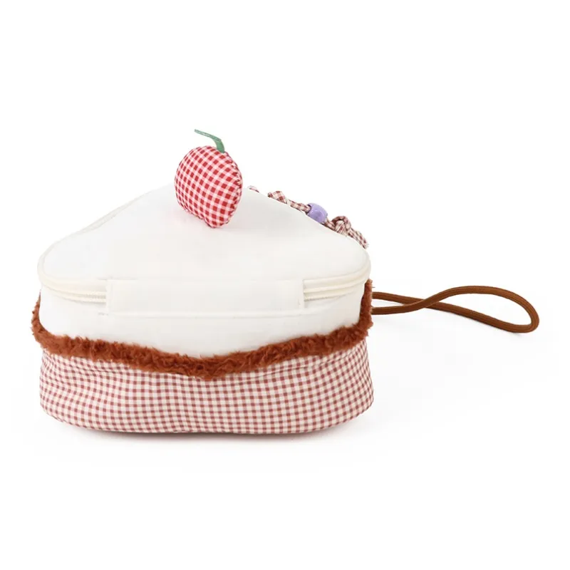 VANWALK Happy Band Musical Note Collection Polyester Storage Bag Women's Cherry Cake-0