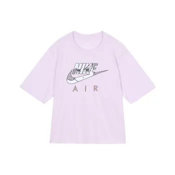 Nike Set in Sleeve T Shirt Women's Pink Purple