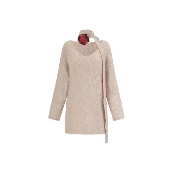UPNANAWANG Sweater Women's Pink
