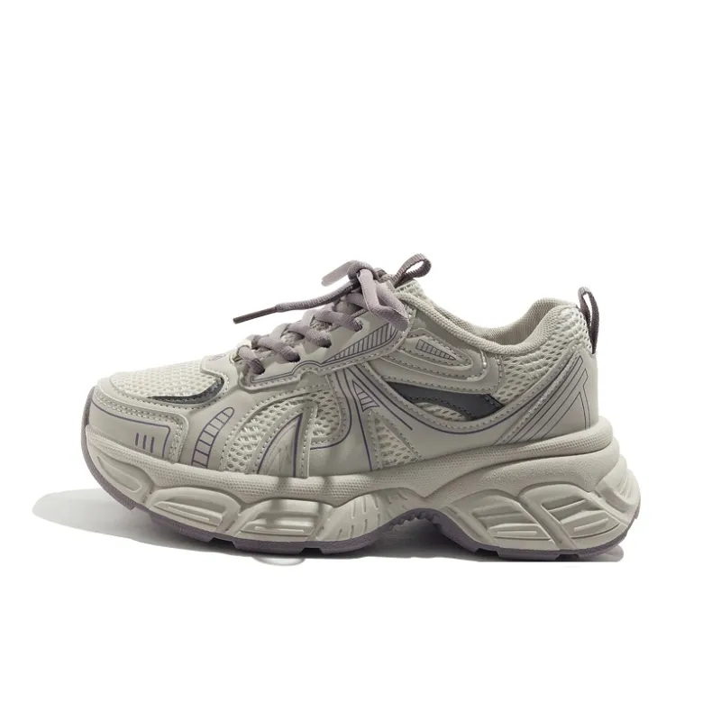 BEIER Breathable And Lightweight Low Top Chunky Sneakers Women's-10