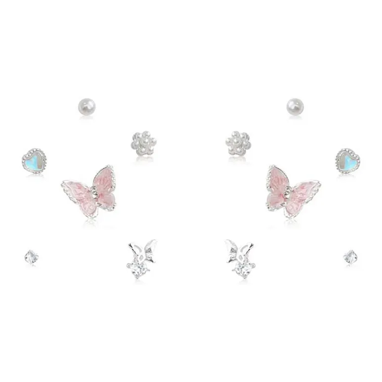 CANHUI Alloy Stud Earrings Women's-8