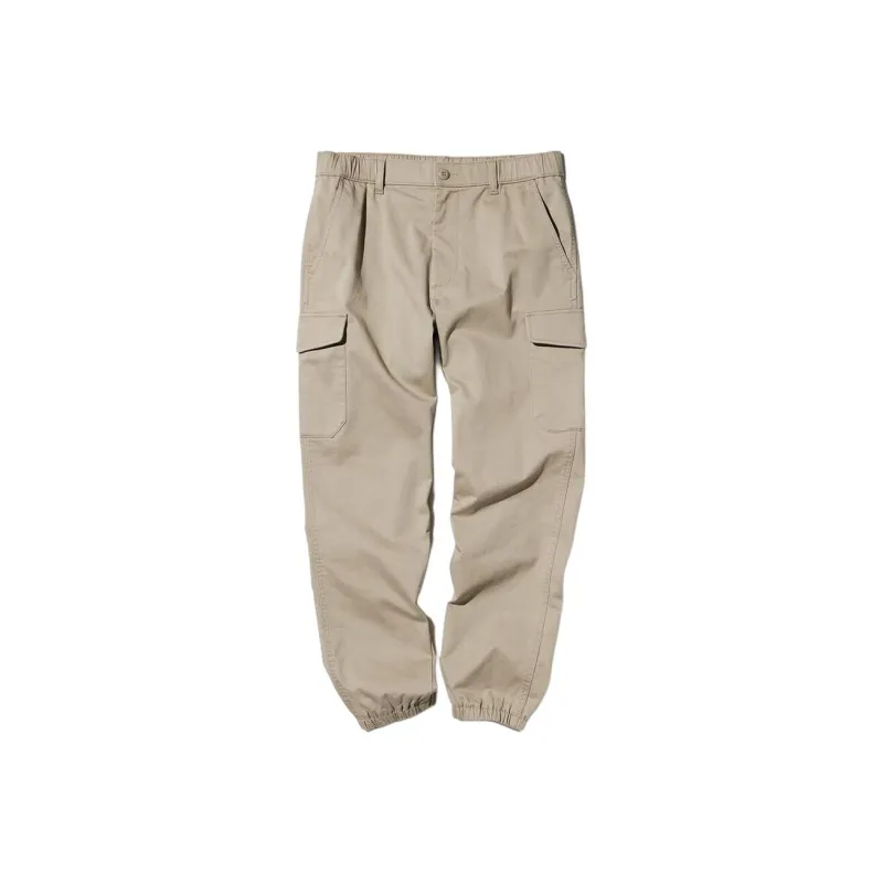 UNIQLO Casual Pants Men's Dark Beige-0