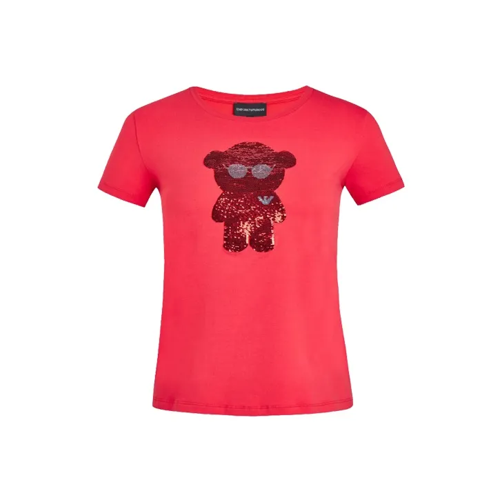 EMPORIO ARMANI T Shirts Women's Red-0