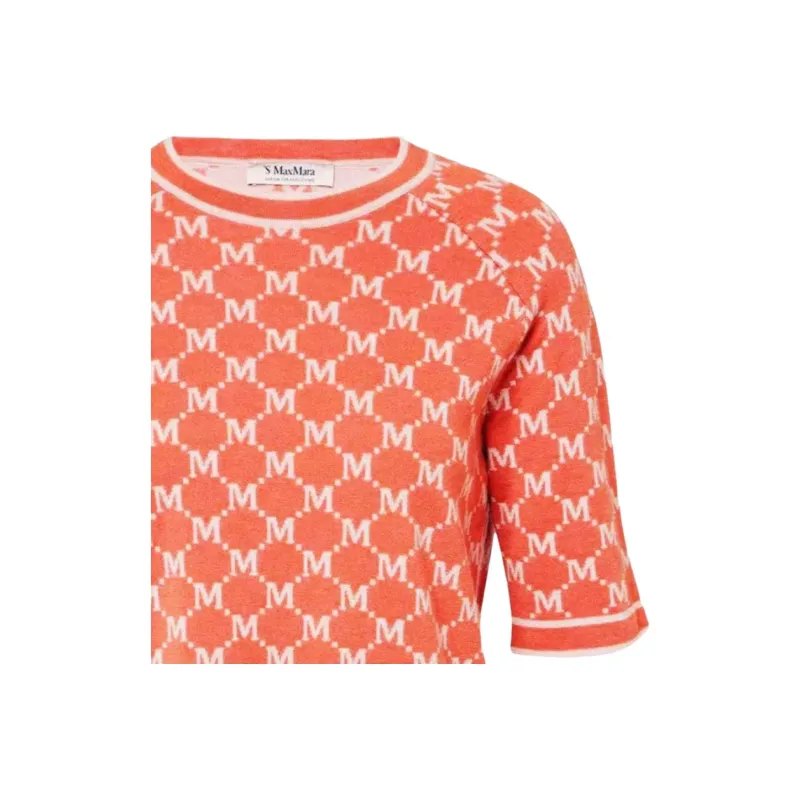 'S MAX MARA SS25 Sweater Women's Orange Red-1
