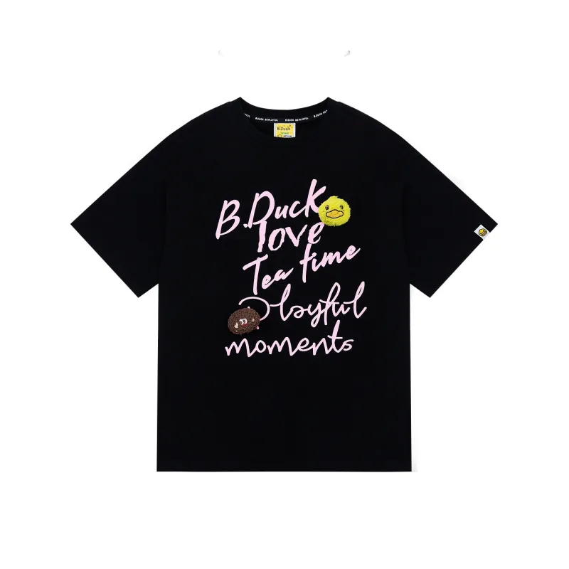 B.Duck T Shirts Women's Black-0