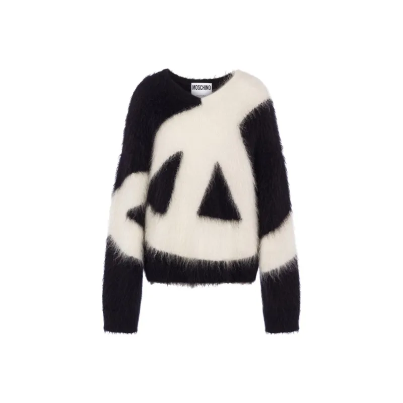 MOSCHINO Brushed Two Toned Jumper-0