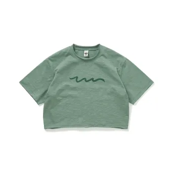 714STREET Drop Shoulder Sleeve T Shirt Women's