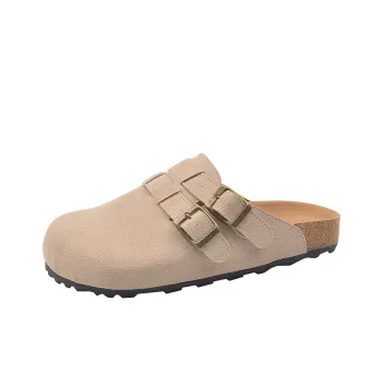SUPEREDGE Quiet Abrasion Resistant Closed Toe Slippers Women's