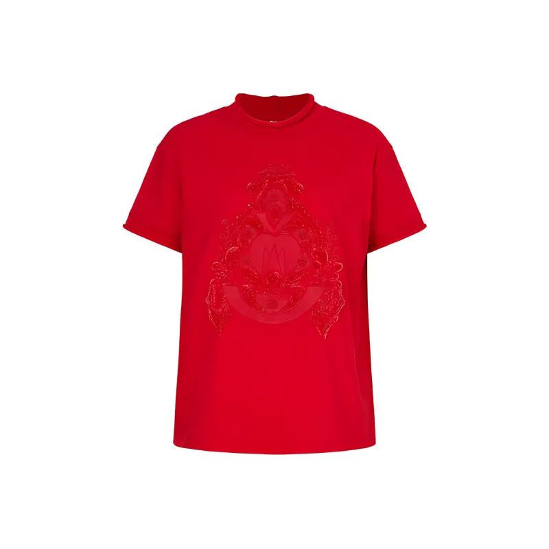 Marisfrolg T-Shirt Women's Lava Red-0