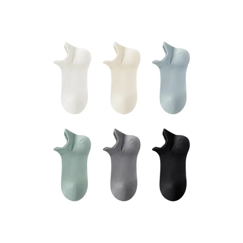 LUYOUYE No Show Socks Men's 6 Pack-10