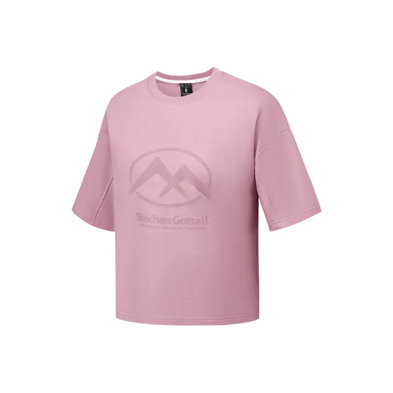 Skechers Mountain And Wild Outdoor Series T Shirt Women's Light Lilac 053D-0