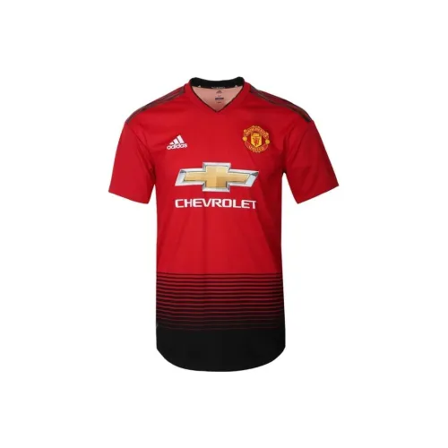 Adidas Authentic Manchester United Jersey For 2019 At Home Soccer Jerseys Men's Red