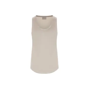 Brunello Cucinelli Scoop Neck Sleeveless Tank Top