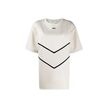 OFF WHITE T Shirt Regular Women's Ecru