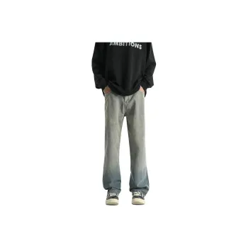 Lulifama Jeans Unisex Yellow Mud