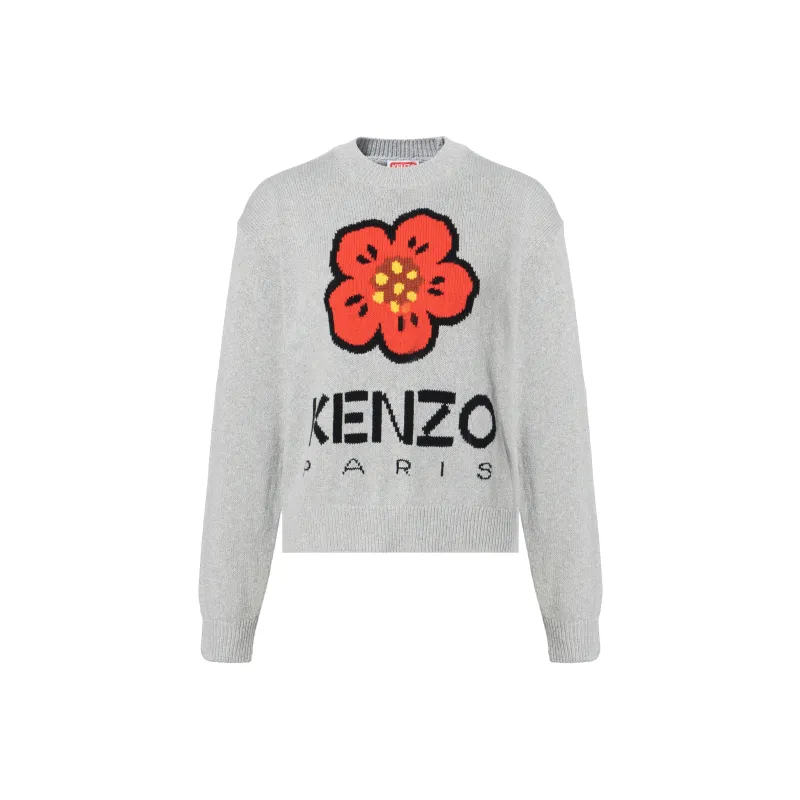 KENZO Knitted Sweater 'Grey'-0