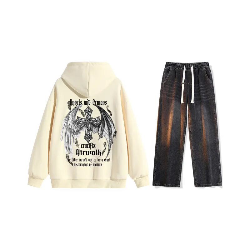 Airwalk Sweatshirt Sets Unisex-4